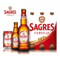 Sagres - Portuguese Lager Beer - 24 x 330 ml - 5.1% ABV