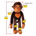 Brown Plush Monkey 175 cm