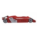 Bed design racing car red