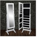 Jewelery Standing Cabinet with Mirror
