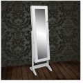 Jewelery Standing Cabinet with Mirror
