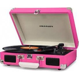 Crosley Cruiser Deluxe Turntables - Pink