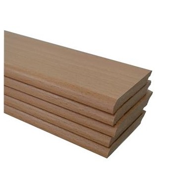 Pack 5 Footers Beech 220CM