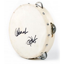 Cheech & Chong - Classic Comedy Duo - Authentic Autographed Tambourine