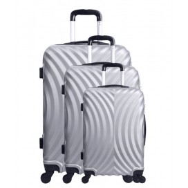 3 bags Hero - Silver suitcase