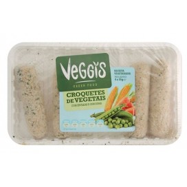 Croquettes Vegetable 4X55gr  Veggis