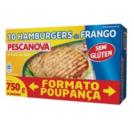 Chicken Burger S / Gluten 750 G  Pescanova