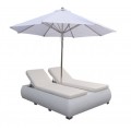 Sun bed and umbrella set LUXE