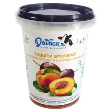 Peach Yogurt and passion fruit 500G  Davaca