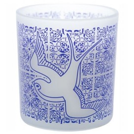 Candle In Swallow Glass Sensia