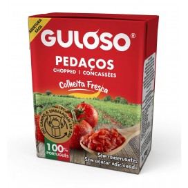 GULOSO DICED TOMATO TETRA 390G  / GULOSO 番茄块 利乐包装 390G