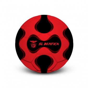 Red and Black Ball with Logo SL Benfica