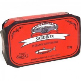 Sardines in Organic Tomato Sauce 120g