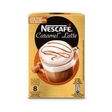 NESCAFE Latte Caramel 8Sac 6x136g