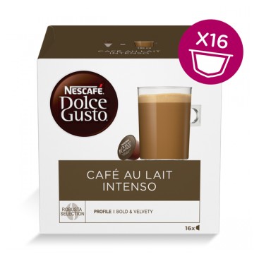 NESCAFÉ Dolce Gusto Cafe Au Lait 16Cap 3x160g