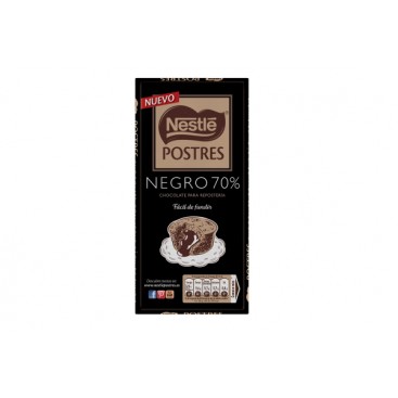 NESTLÉ SOBREMESAS Black Chocolate 70% Cocoa 14x170g