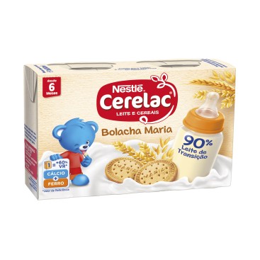 ERELAC Marie Biscuit Milk and Cereals 6(2x200ml)