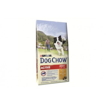 DOG CHOW ACTIVE Dog Food with Chicken 14kg