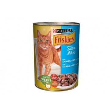 Friskies Cat Food Salmon, Tuna and Vegetables 400g