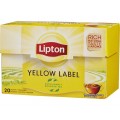 LIPTON TEA YELLOW LABEL PACK 12X20PCS