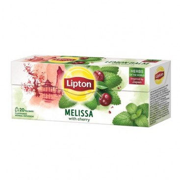 LIPTON MELISSA WITH CHERRY TEA PACK 12X20PCS