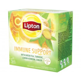 LIPTON GREEN IMMUNE SUPPORT TEA PACK 12X20PYR