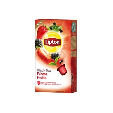 LIPTON BLACK FOREST FRUIT TEA PACK 12X10CAP (NESPRESSO COMPATIBLE)