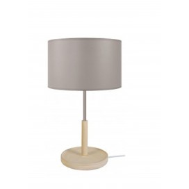 2822- Natural Wood Lamp