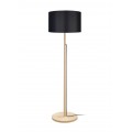 4156 -Natural Wood Floor Lamp