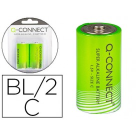Q-Connect Alkaline C Blister - Pack 2 uni