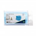 Blue Protective Disposable Face Masks - Pack of 10