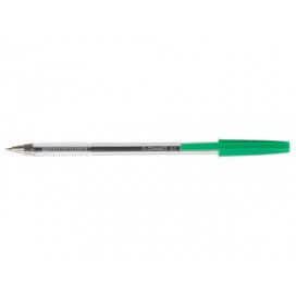 Stick Ballpoint Pen, Medium Tip - Green - Box of 50