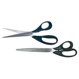 All Purpose Scissors, 8” (20cm), Black Handle - Box of 15