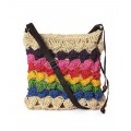 PURSE Multicolour bag with buckle adjustable strap.