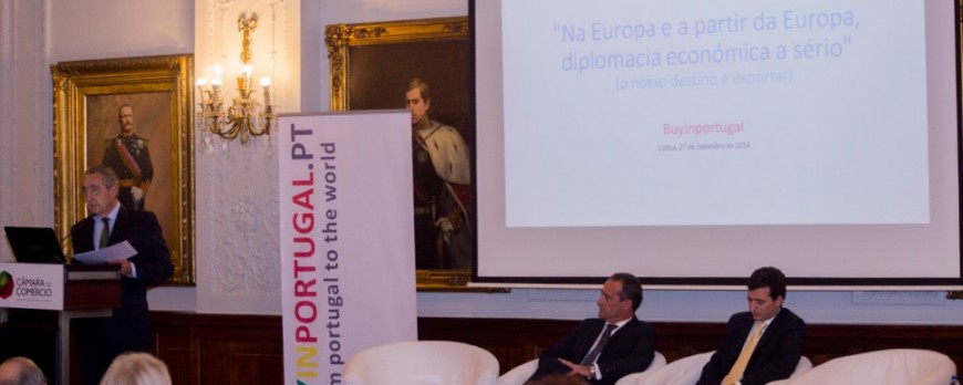Evento de apresentação da plataforma B2B buyinportugal.pt, na Câmara do Comércio e Indústria Portuguesa